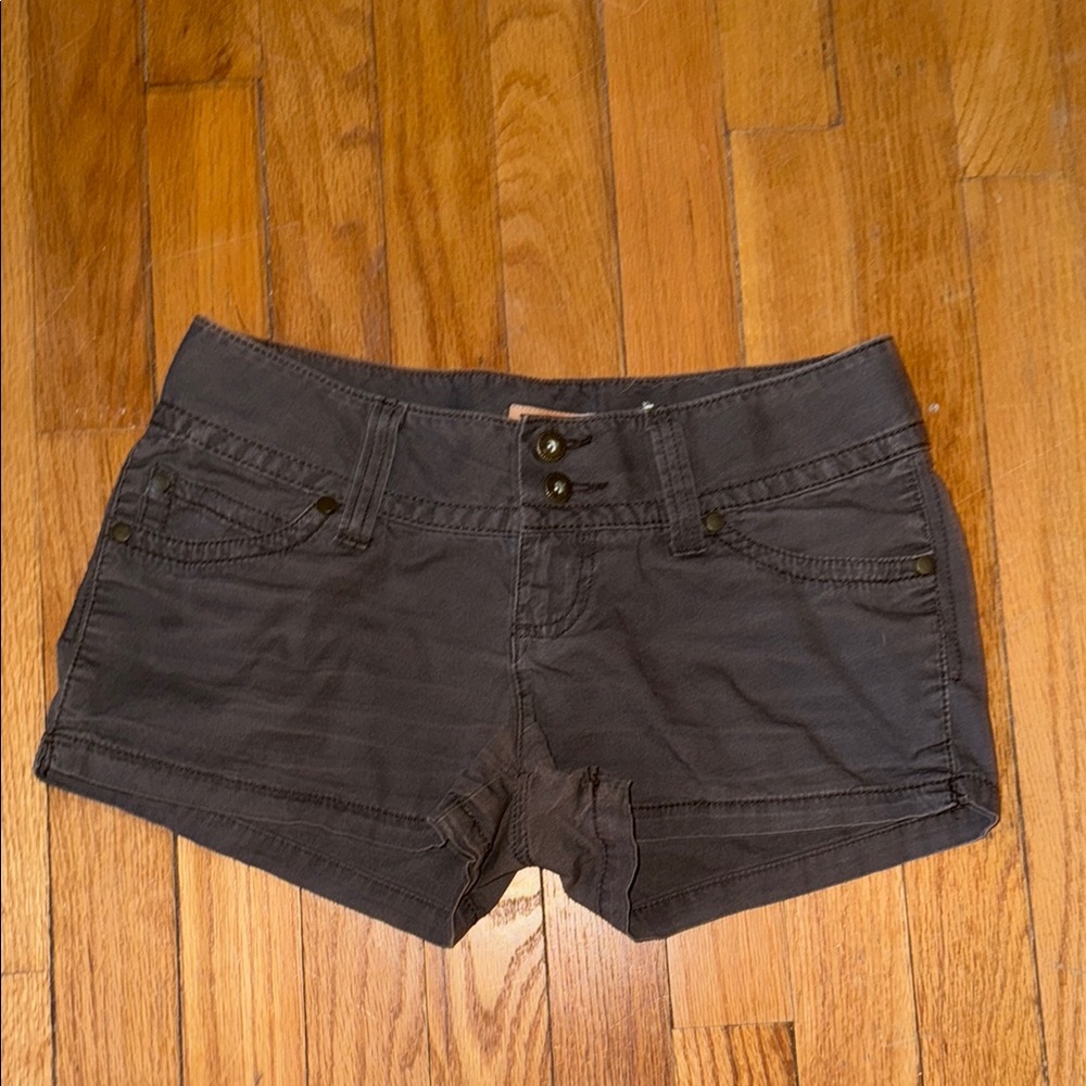 Vintage Women's Brown Micro Shorts
